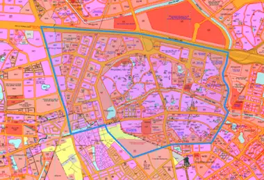 Bản đồ quy hoạch Phường Tây Mỗ, Thành phố Hà Nội