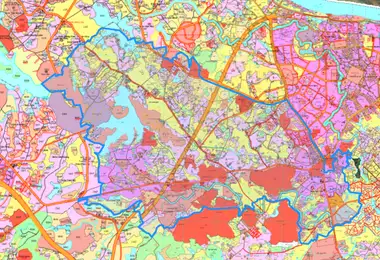 Bản đồ quy hoạch Phường Tùng Thiện, Thành phố Hà Nội
