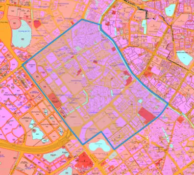 Bản đồ quy hoạch Phường Yên Hòa, Thành phố Hà Nội