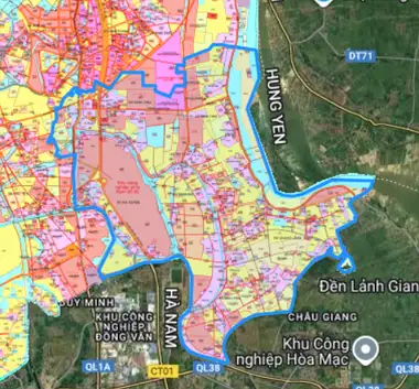 Bản đồ quy hoạch Xã Đại Xuyên, Thành phố Hà Nội