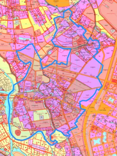 Bản đồ quy hoạch Xã Đan Phượng, Thành phố Hà Nội