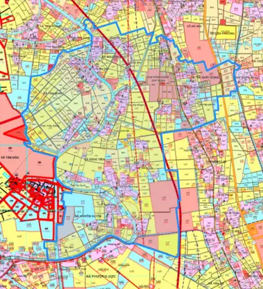 Bản đồ quy hoạch Xã Thượng Phúc, Thành phố Hà Nội