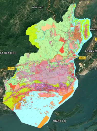 Bản đồ quy hoạch Thành phố Cẩm Phả, Quảng Ninh